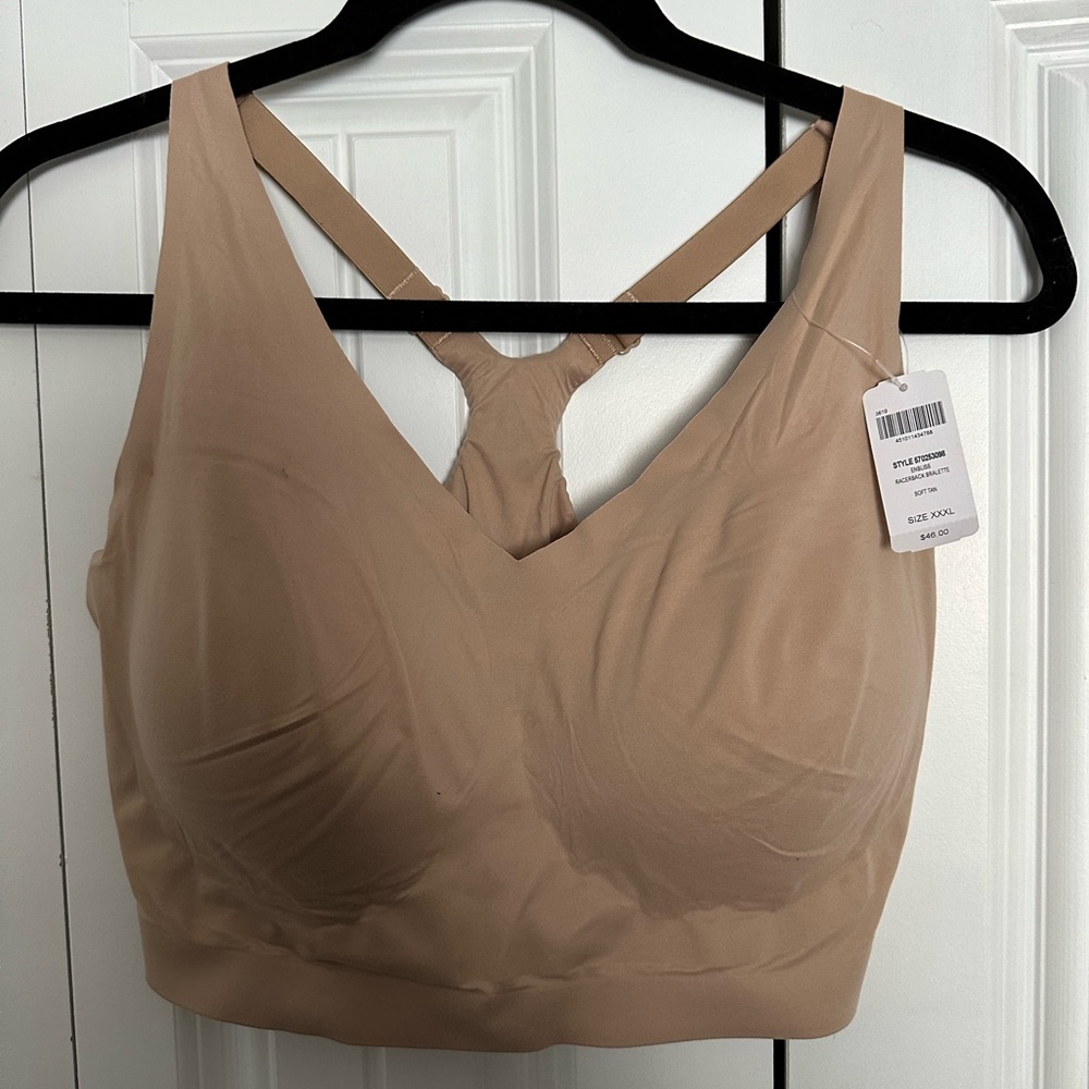 “Soft tan” Racerback Enbliss Bra (NWT)